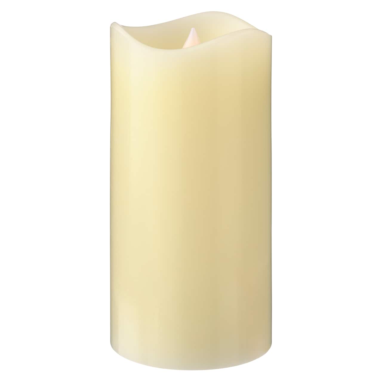 6 Pack: 3" x 6" LED Flame Pillar Candle by Ashland®